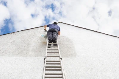 Peinture extérieure à Épuisay — façades et ravalement